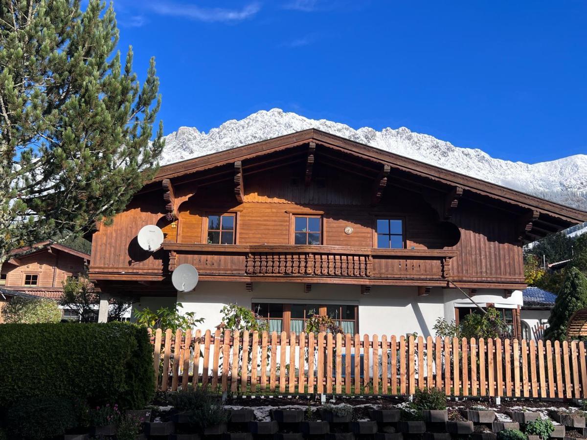 Ferienwohnung Steiner In Scheffau Scheffau am Wilden Kaiser Bagian luar foto